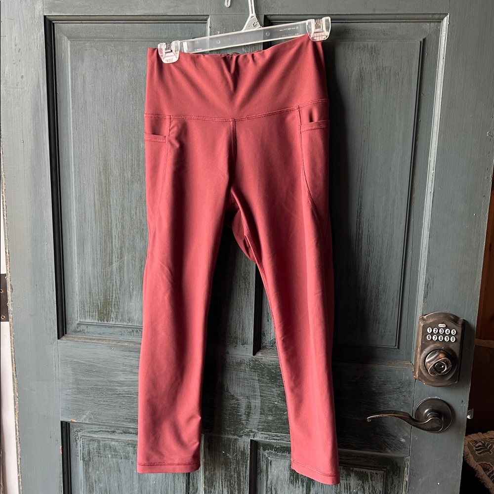 Old Navy Burgundy Leggings